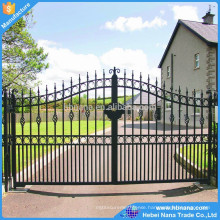 driveway gates used sliding aluminum style design/house aluminum gate designs with factory price